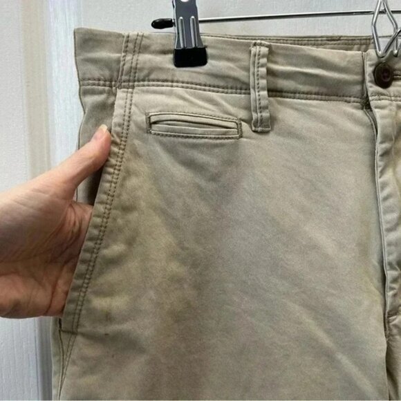 GAP Mens Pants Modern Slim Fit Chinos GapFlex Khaki Tan Size 32x32 - Picture 8 of 14